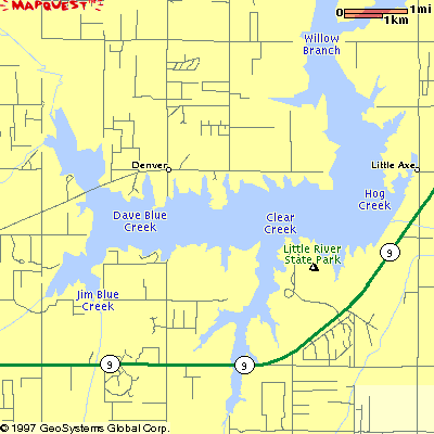 Thunderbird Map